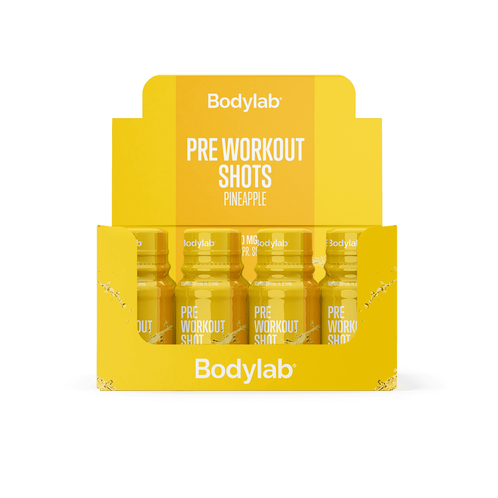 Bodylab Pre Workout Shot (12 x 60 ml) - Pineapple