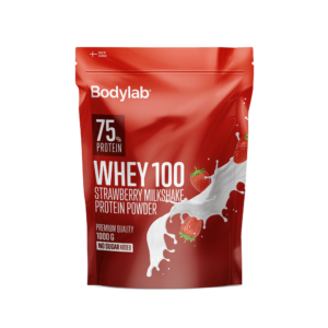 Bodylab Whey 100 (1 kg) - Strawberry Milkshake