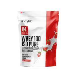 Bodylab Whey 100 ISO Pure (750 g) - Strawberry Milkshake