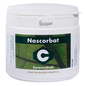 DFI Nascorbat Syreneutralt C-vitamin 500g.