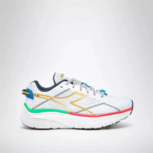 Diadora Equipe Atomo W Løbesko (Hvid/Guld)