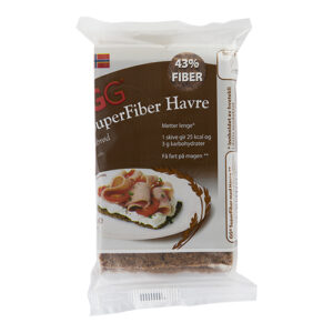 GG Unique Fiber Klidbrød Havre (100 g)