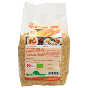 Natur Drogeriet Hirse Hel Ø (500 gr)