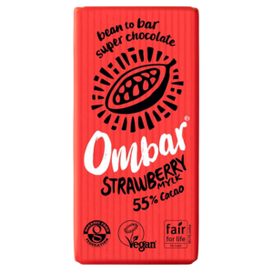 Ombar Jordbær og Creme Ø (35 g)