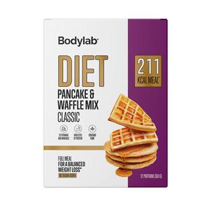 Bodylab Diet Pancake & Waffle Mix Classic - 12 x 55 g