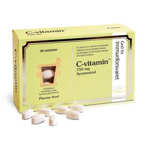 C-vitamin 750 mg - 90 tabl.