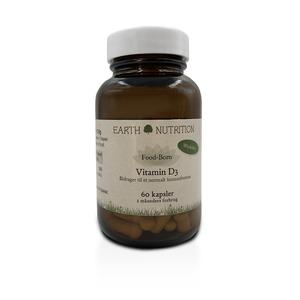 Earth Nutrition D-vitamin 50 Âµg - 60 kaps.
