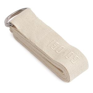 GOYOGI Organic Cotton Yoga Practice Strap Natural - 1 stk