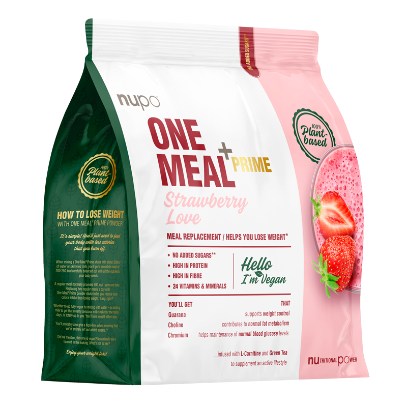 Nupo One Meal +Prime Strawberry Love Vegan (360 g)