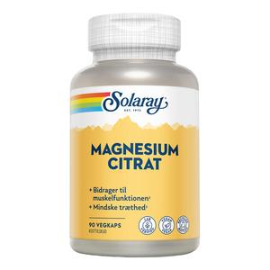 Solaray Magnesium Citrat - 90 kaps.