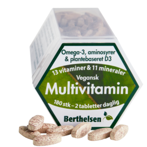 Berthelsen Vegansk Multivitamin (180 tabl)