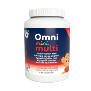 Biosym OmniMini Multivitamin Til Børn (80 kaps)