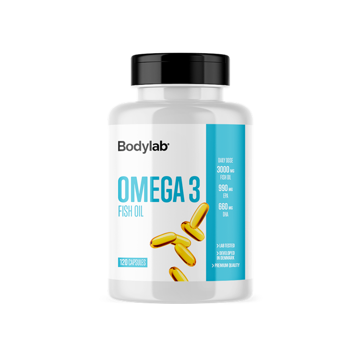 BodyLab Omega 3 Fiskeolie (120 stk)