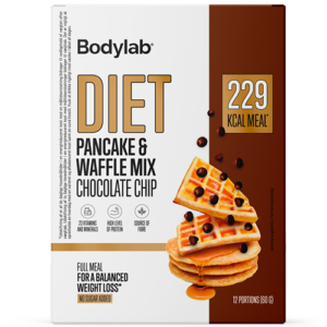 Bodylab Diet Pancake & Waffle Mix Chocolate Chip (12x60 g)
