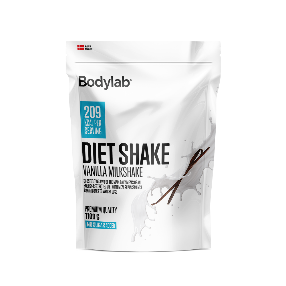 Bodylab Diet Shake - Vanilla Milkshake, 1100g.