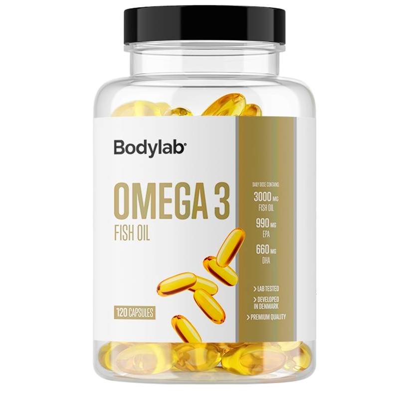 Bodylab Omega-3 Fiskeolie (120 stk)