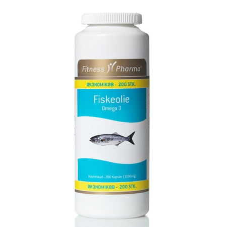 Fitness Pharma Fiskeolie (200 stk)