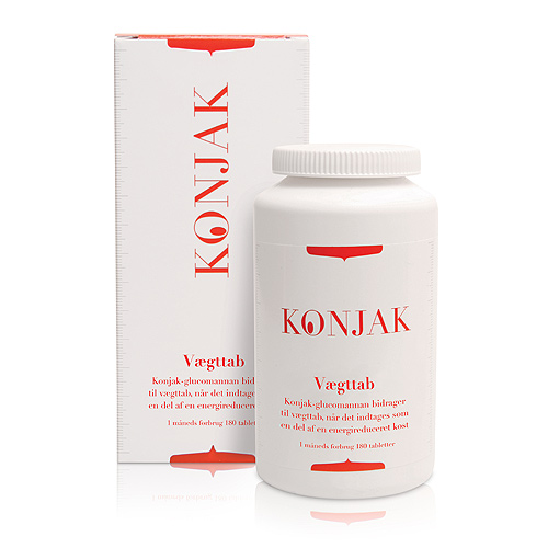 Konjak (vægtreduktion) - 180 Tab