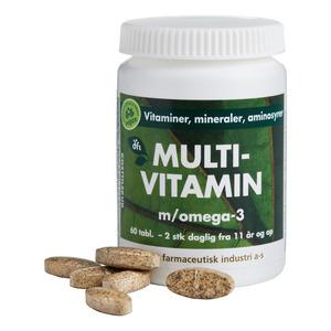Multivitamin m/omega-3 - 60 tabl.