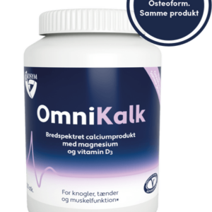 Omnikallk (Osteoform Calcium, Magnesium og D-vitamin) 120tabl.