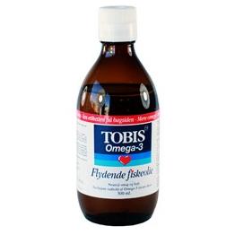 Tobis fiskeolie omega 3, 300ml.