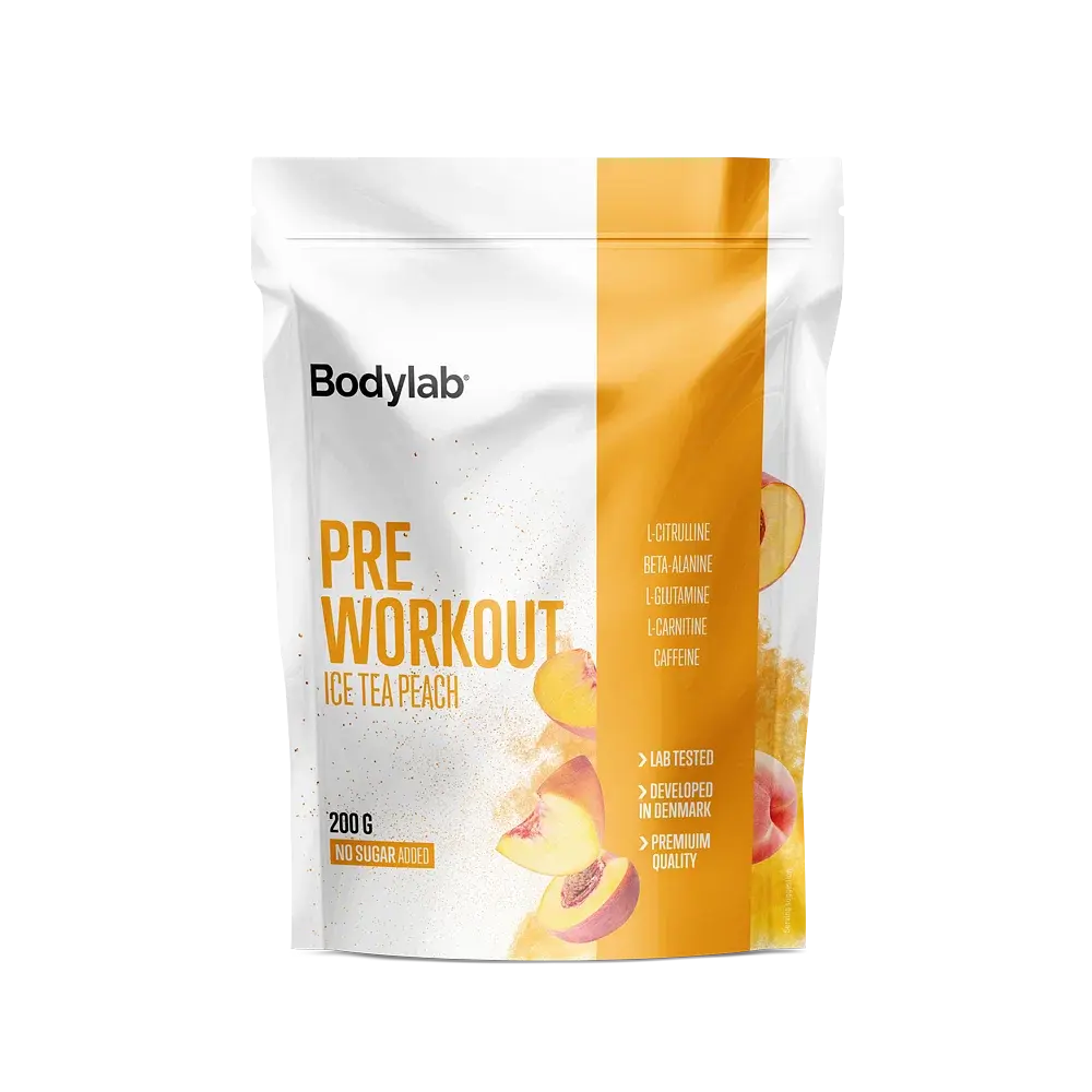 Bodylab Pre Workout Ice Tea peach, 200g