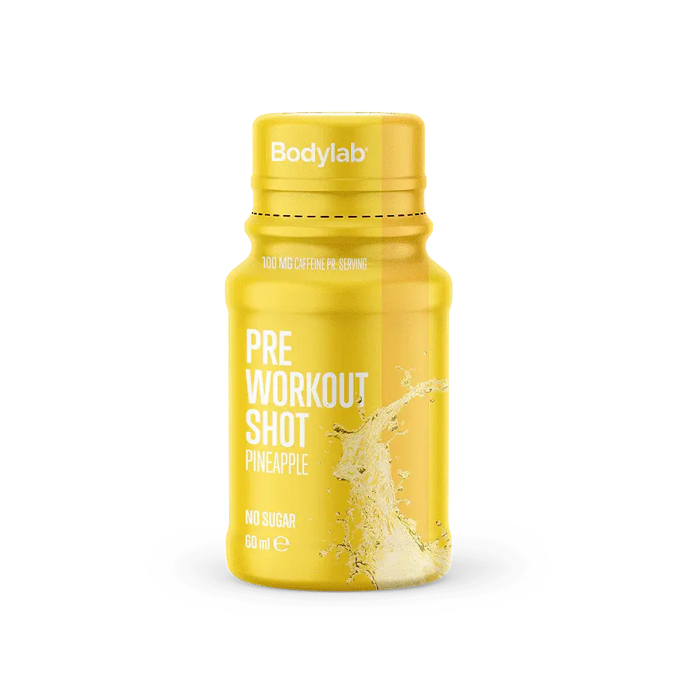 Bodylab Pre Workout Shot - pineapple, 60ml