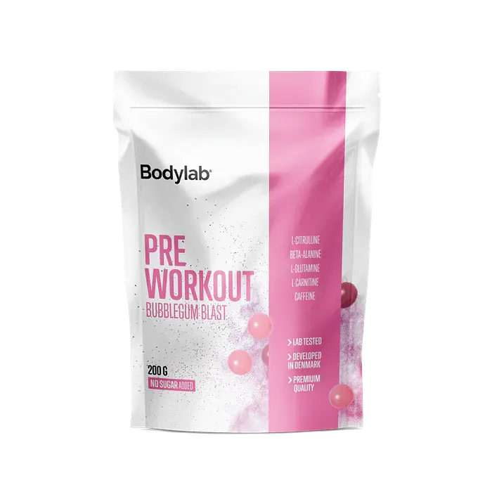 Bodylab Pre Workout - bubblegum blast, 200g