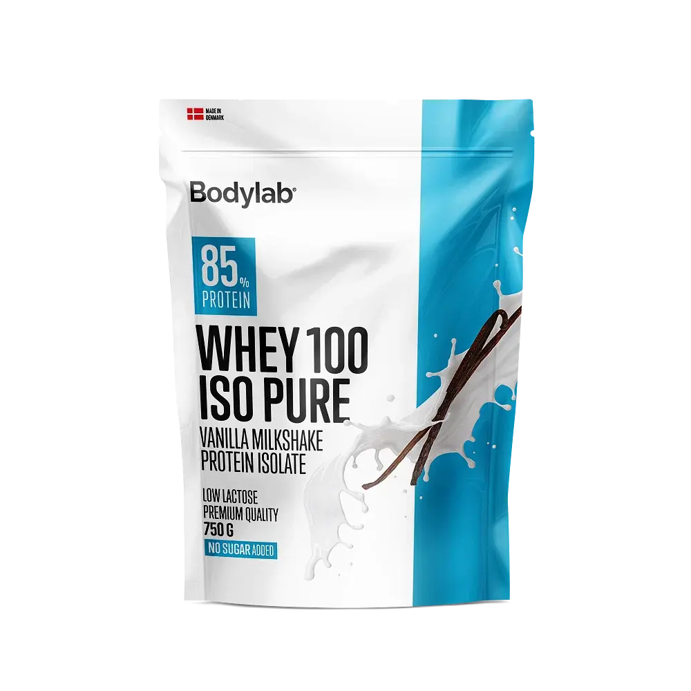 Bodylab Whey 100 ISO Pure - vanilla milkshake, 750g