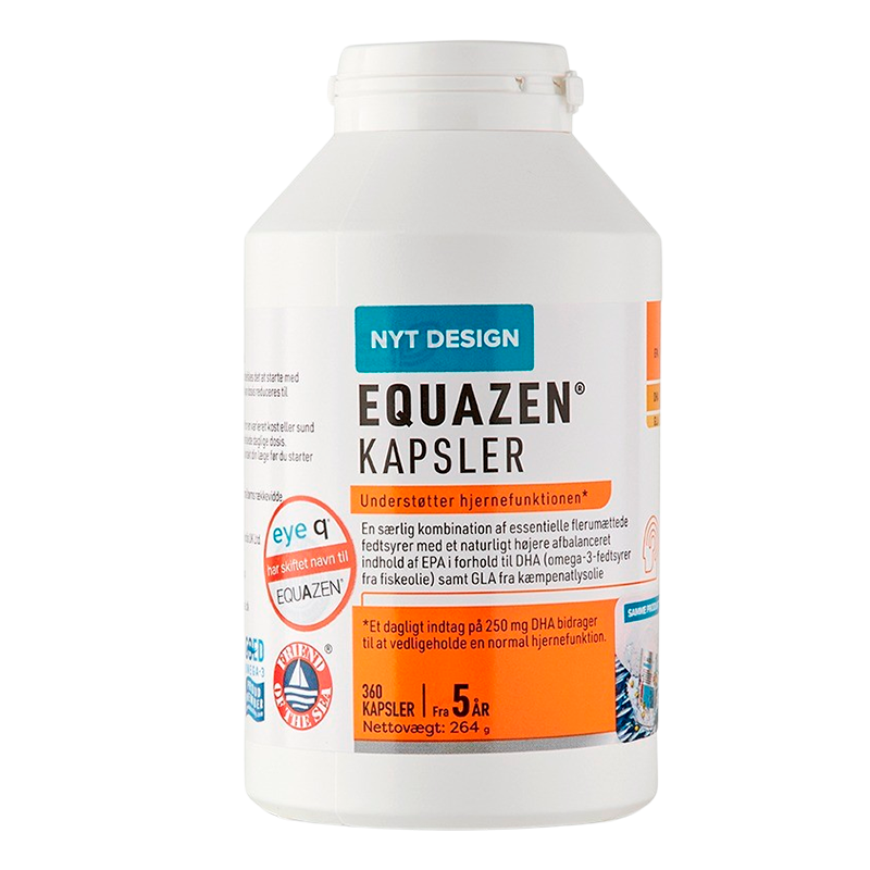 Equazen Fiskeolie Kapsler (360 stk)