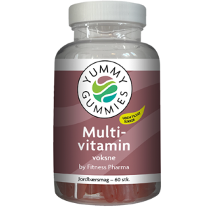 Fitness Pharma Yummy Gummies Multivitamin Voksne (60 stk)