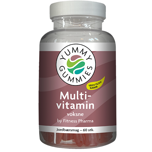 Fitness Pharma Yummy Gummies Multivitamin Voksne (60 stk)