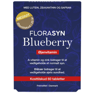 Florasyn Blueberry Øjenvitamin (60 tabl)