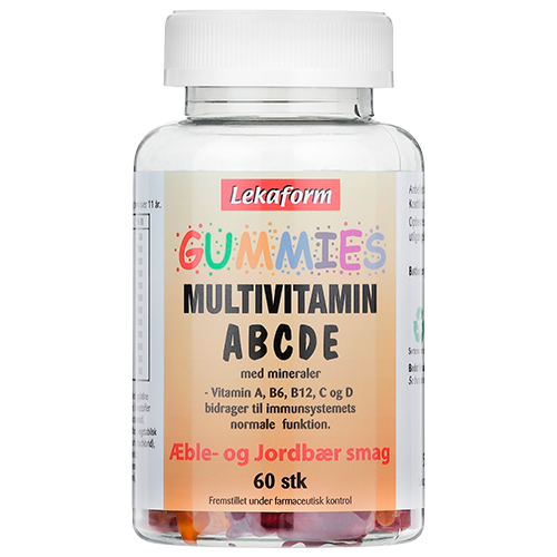 Lekaform Gummies Multivitamin ABCDE (60 stk)