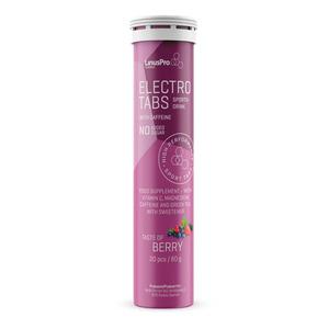 LinusPro Elektrolyt Tabs m. koffein - Berry