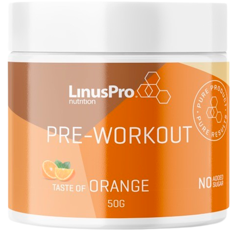 LinusPro Pre-workout Appelsin (50 g)