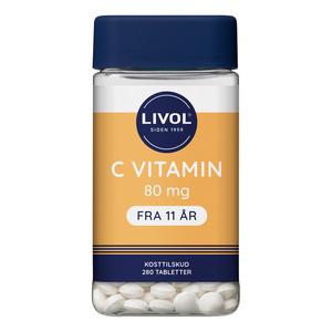 Livol C-vitamin 80 mg - 280 tabl.