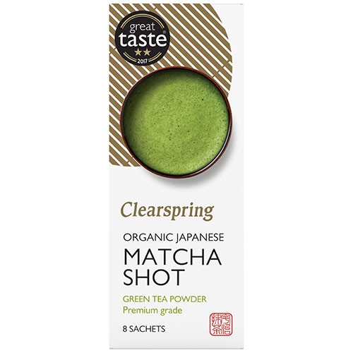 Matcha shots (premium grade) 8 sticks Økologisk - 8 gram