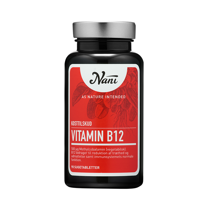 Nani Food State B12 Vitamin (90 kapsler)