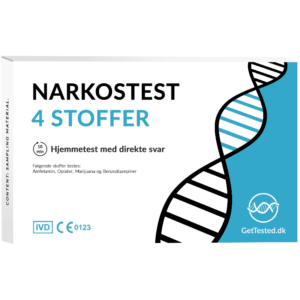 Narkotest 4 stoffer (Hurtigtest)