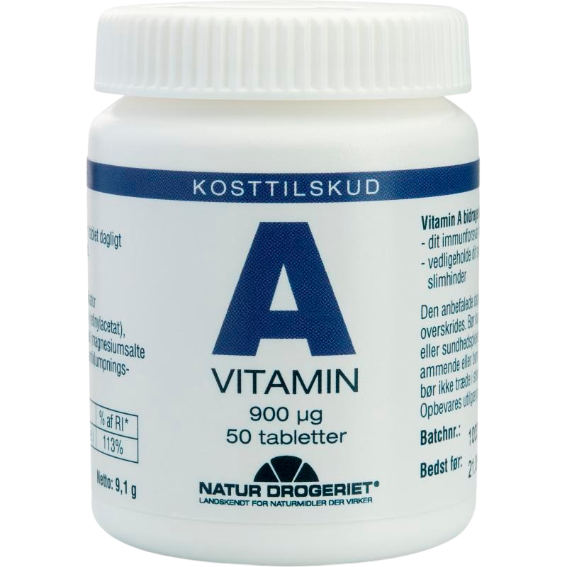 Natur Drogeriet A-vitamin (50 tab)