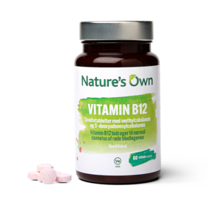 Natures Own Vitamin B12 Vegan Smeltetablet (60 tabl)