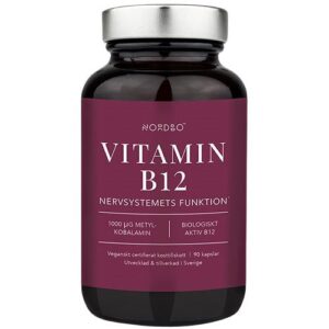 Nordbo Vitamin B12 - 90 kapsler