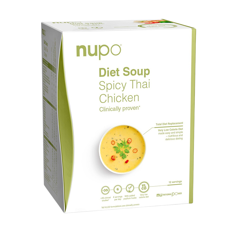 Nupo Diet Soup Spicy Thai Chicken (12x32 g)