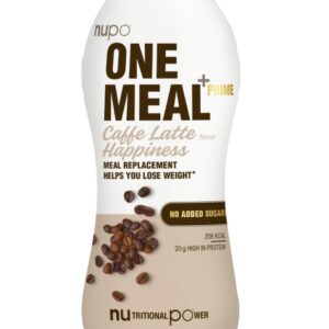 Nupo One Meal +Prime Shake - Caffe Latte Happiness, 330ml.