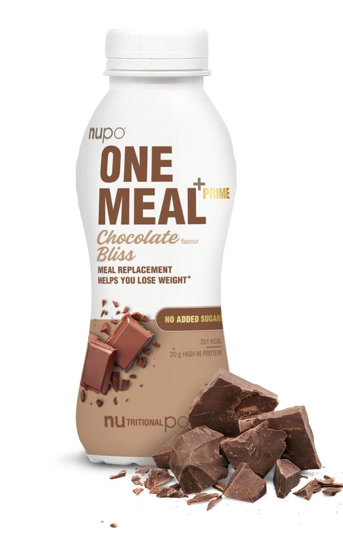 Nupo One Meal +Prime Shake - Chocolate Bliss, 330ml.