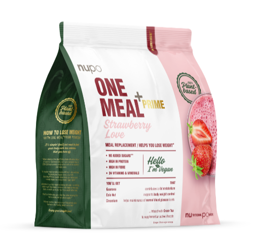 Nupo One Meal +Prime Strawberry Love, 6/9 port.