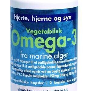 Omega-3 vegetabilsk algeolie, 180kap.