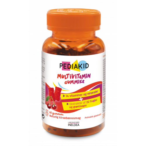 Pediakid Gummies Multivitamins Cherry (60 stk)
