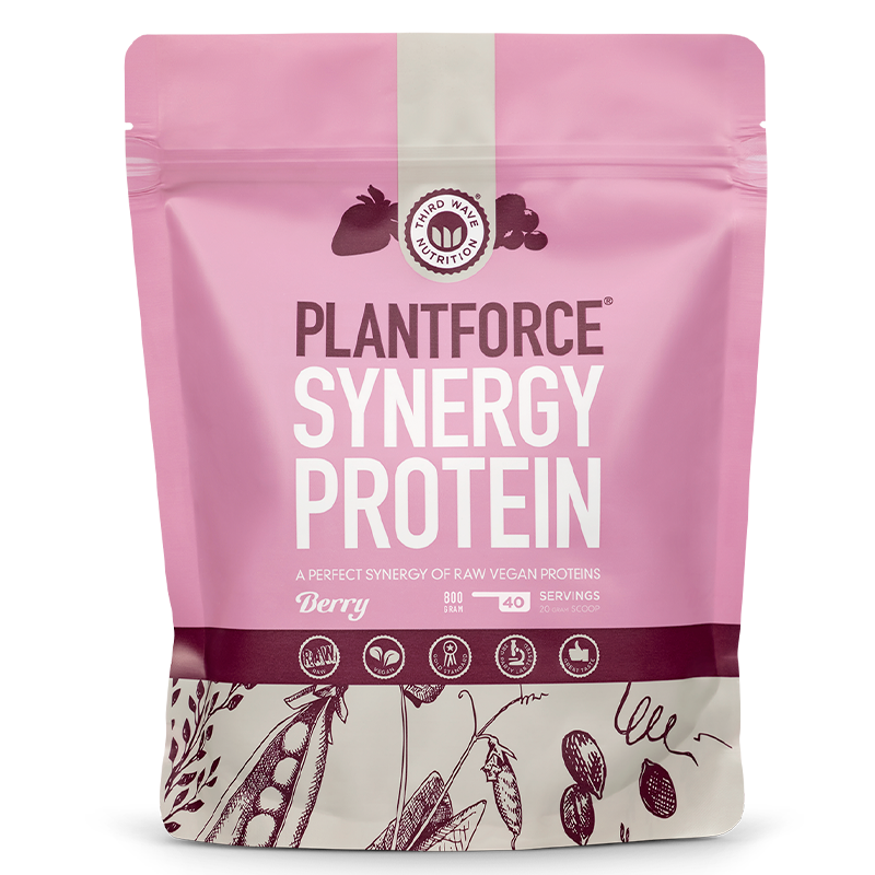 Plantforce Synergy Protein Bær (800 g)